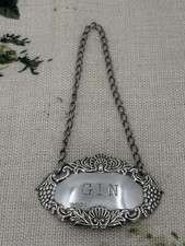 VINTAGE sterling silver GIN