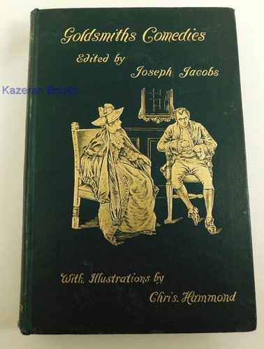 Oliver goldsmith comedies book - oliver,