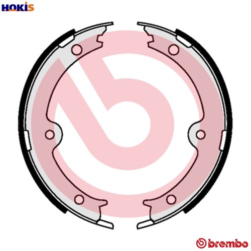 Brake shoe set parking - brake,