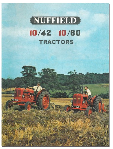 Nuffield 60 tractor - nuffield,
