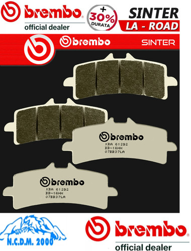 Kit front brake pads brembo - 4,
