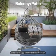 Rattan Swing Egg Chair Garden