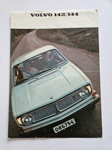 Volvo 142 144 sales brochure - 142,