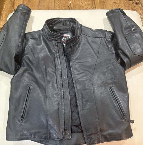 Vintage rare black leather - rare,