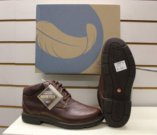 Clarks Gore-Tex Waterproof Boots Un Tread Up GTX Dark Brown Leather UK 6.5 EU 40