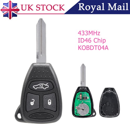 Button remote key fob id46 - button,
