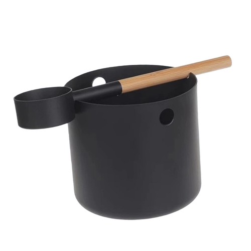 Sauna bucket and ladle set - and,