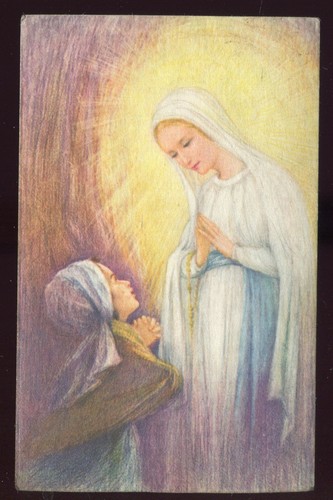 Antique holy card - holy, our