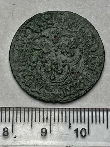 1460 1500 hammered jetton - 1460-1500,