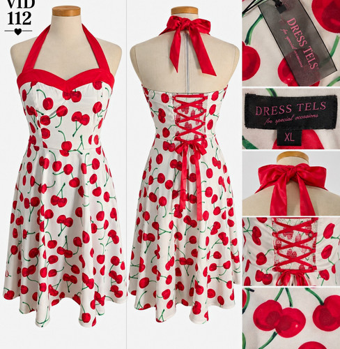 Dress tells cherry - tells,