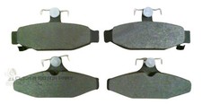 SSANGYONG DAEWOO MUSSO REAR BRAKE DISC PADS SET OF 4 NEW