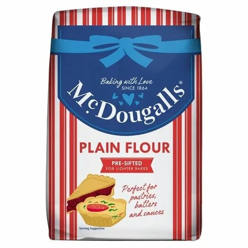 Mcdougalls plain flour 500g - mcdougalls,