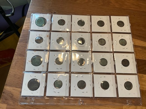 Roman coins low - ,
