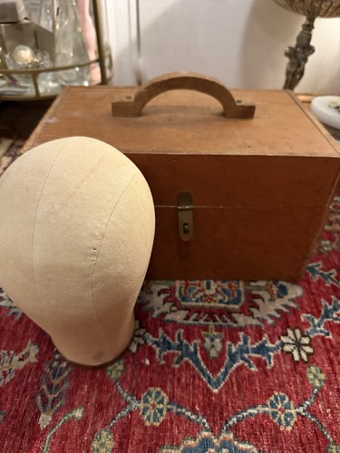 Vintage wig stand work - wig,
