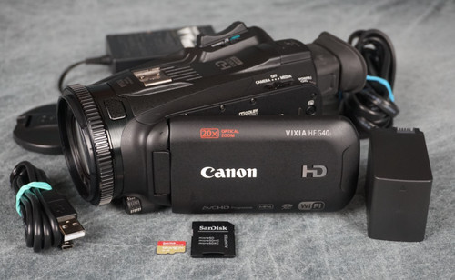 Canon vixia g40 - vixia, hd