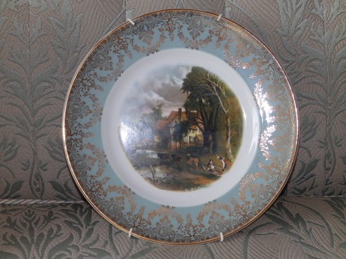 Liverpool road pottery plate - road,