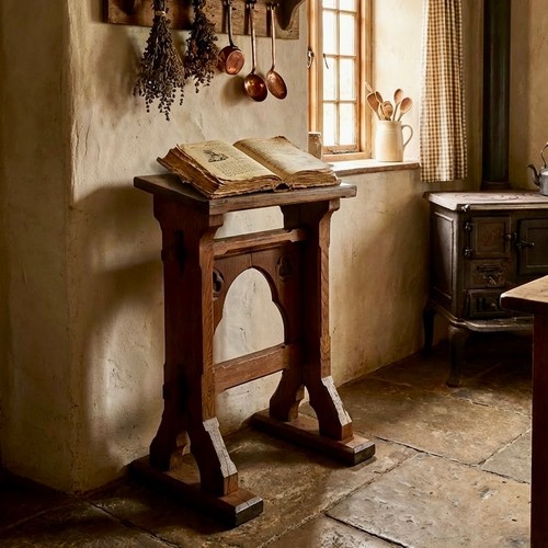 Handsome small antique gothic - handsome,