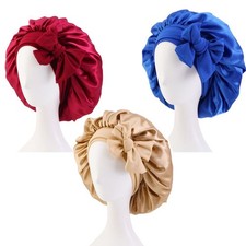 Turban Bonnet Silk Nightcap