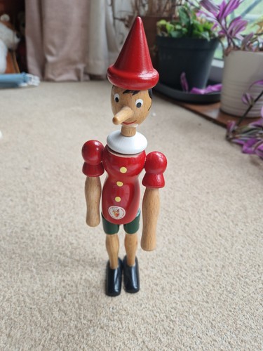 Vintage wooden pinocchio - vintage,
