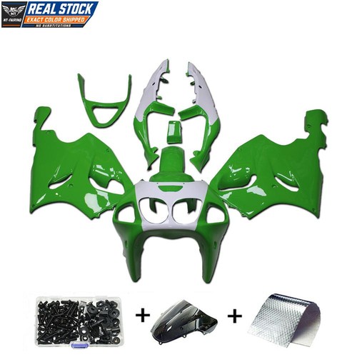 Green white abs fairing fit - fk,