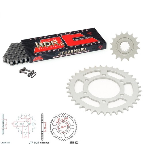 Rv90 chain and sprocket kit - chain,
