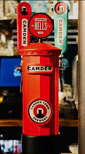 Camden two tap beer font - font, brand
