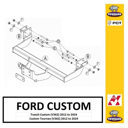 Towbar for transit - transit, van