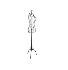 Adjustable Female Mannequin Dress Form Stand Designer Metal Tailor Display White