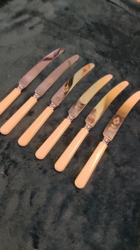 Vintage set faux bone - vintage,