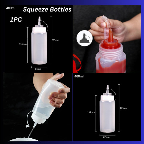 Plastic clear squeeze squeezy - squeeze,