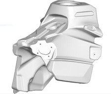 Acerbis Fuel Tank For KTM SX125 SX250 2019-2022 SX150 2019 Clear 12 Litre