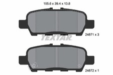 REAR BRAKE PAD SET DISC BRAKE