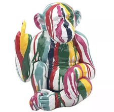 LEONARDO DRIP ART CHEEKY MONKEY ORNAMENT HOME DECOR