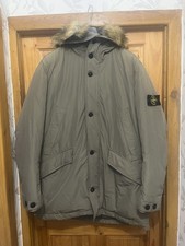 Stone Island Micro Reps Down Filled Fur Parka XXL