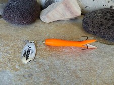 MEPPS FLYING C IN SILVER / ORANGE ALL SIZES FISHING SPINNING NEW