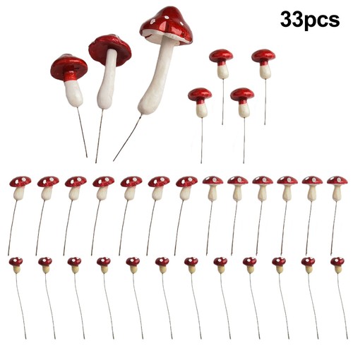 33pcs small toadstool foam - 33pcs,