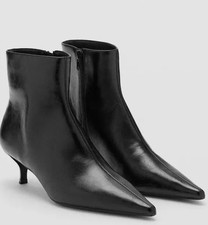 Mango Black Chelsea Boots Uk 7
