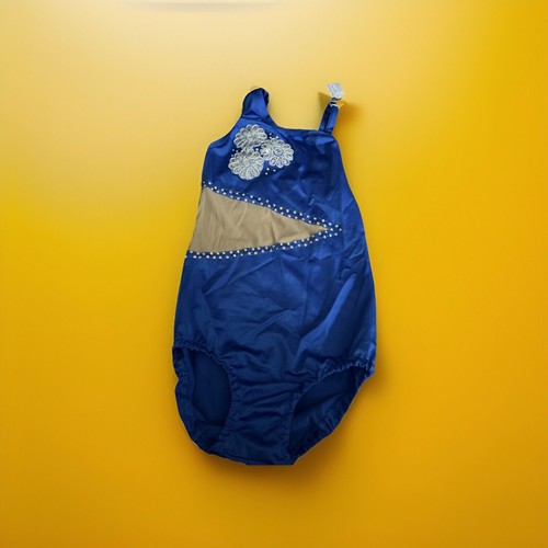 Girls royal blue costume - costume, baton