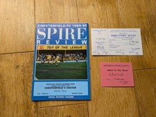 1989-90 Chesterfield v Exeter