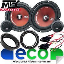 VW Passat B5 1996-2005 MTX 6.5" 450 Watts Front Door Component Kit Car Speakers