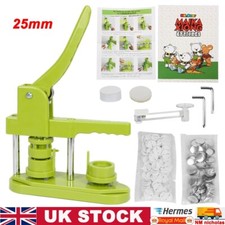 25mm DIY Pin Button Maker Machine Installation-free Badge Press Machine Kit