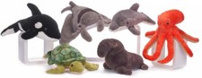 NEW 12" ECO EARTH OCEAN SOFT TOY SEA ANIMALS PLUSH SEALIFE UNDER THE SEA