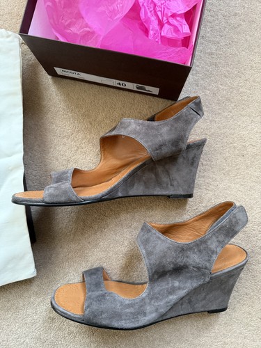 Chie mihara grey taupe - chie, suede