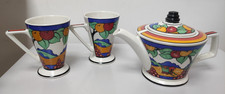 SADLER Tea Set, Tea Pot + 2