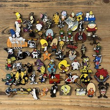 Enamel Pin Badges Looney Tunes Simpsons  TV Cartoons Tom & Jerry Merrie Melodies