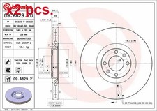 X2 PCS FRONT BRAKE DISC ROTOS