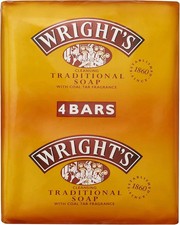 Wright's Coal Tar Soap 4 Bars