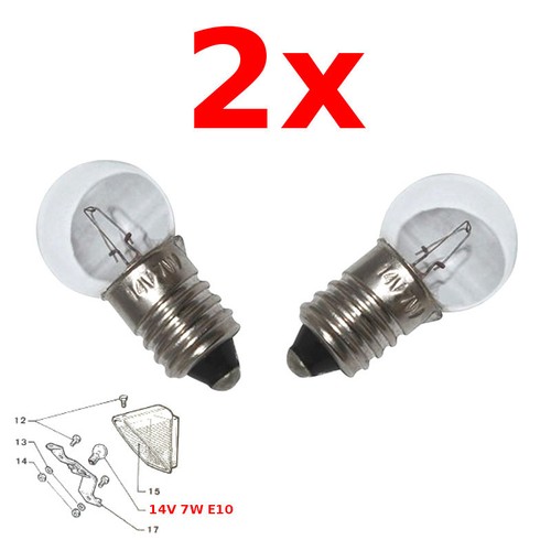 Bulb 14v e10 - 14v, 7w