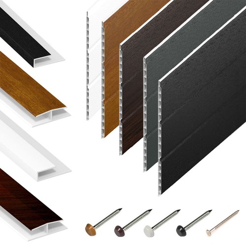 Hollow soffit board upvc - 5m,