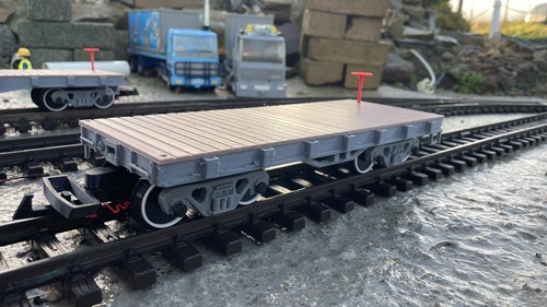 Gauge flat wagon kit - gauge, 1:30